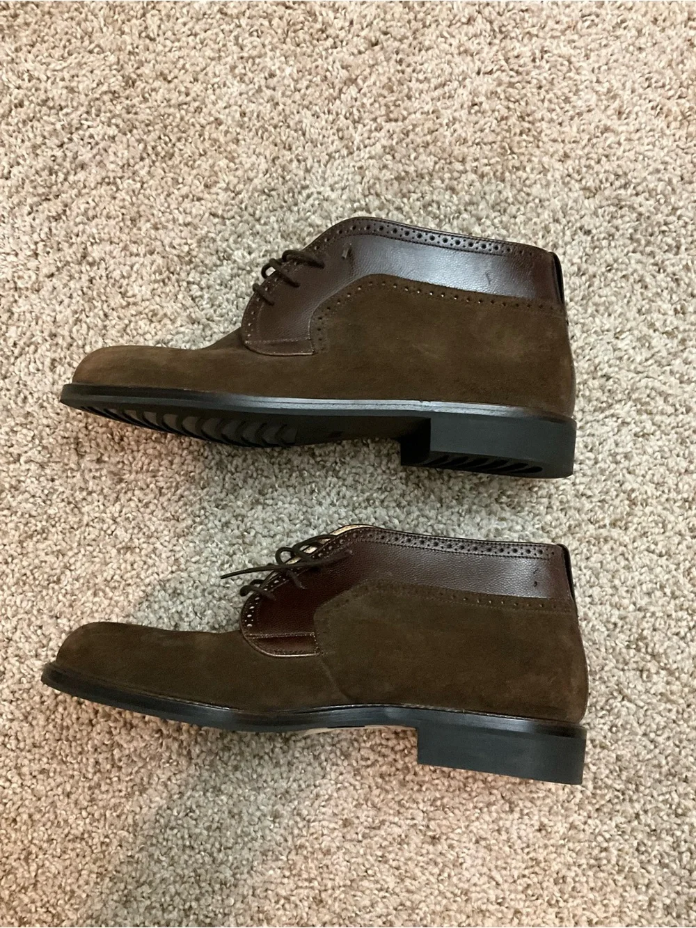 Bally Brown Suede Men's Chukka Boots size 7.5E